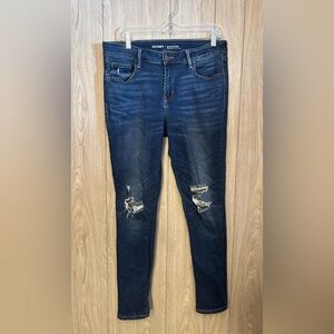 Old Navy Rockstar Dark Blue Jeans